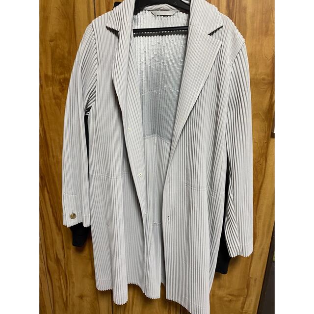 正規代理店商品 HOMME PLISSE ISSEY MIYAKE ロングジャケット メンズ