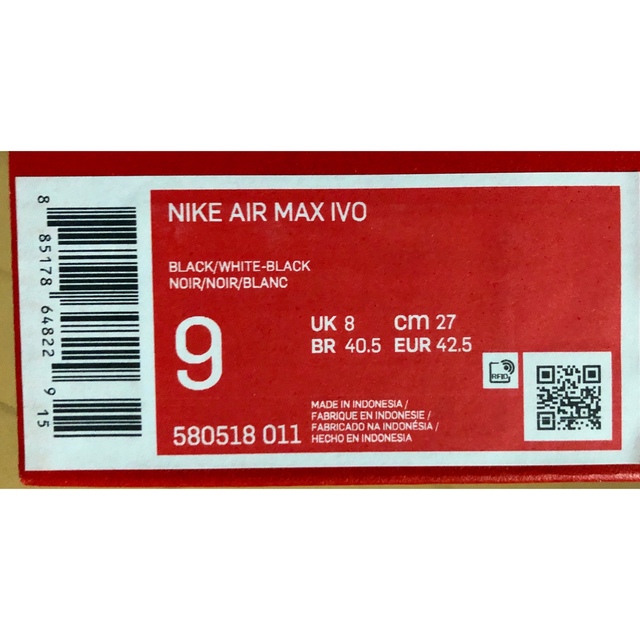 定番正規品 NIKE - NIKE AIR MAXナイキエアマックスIVO の通販 by 烏龍茶's shop｜ナイキならラクマ 新作人気