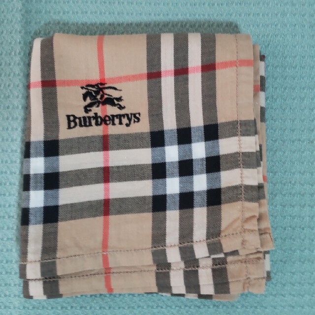 バーバリー ハンカチ メンズのファッション小物(ハンカチ/ポケットチーフ)の商品写真