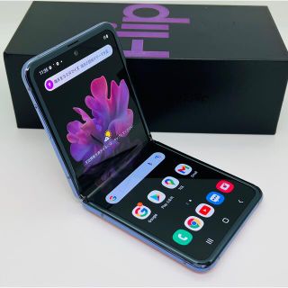 サムスン(SAMSUNG)の[2033] galaxy Z Flip 256GB パープル SIMフリー(スマートフォン本体)