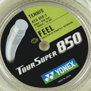 YONEXヨネックス TUOR SUPER 850 200mロール ストリング(その他)