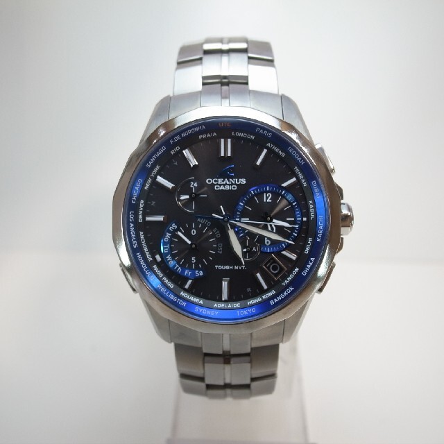 CASIO　OCEANUS　Manta　OCW-S2400-1AJF　余り駒付き