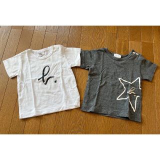 アニエスベー(agnes b.)のアニエスベー　Tシャツ　2点セット　80cm(Ｔシャツ)