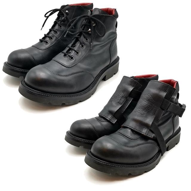 2022最新のスタイル ショートブーツ 靴/シューズ 03-22031605 美品 ジャンニヴェルサーチ メデューサ Dai Hiki Ka