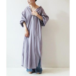 プラージュ(Plage)のplage CO Band Collar シャツワンピース(ロングワンピース/マキシワンピース)