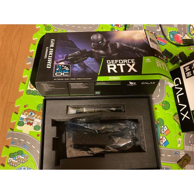 1個HDMI端子数GALAKURO GAMING グラフィックボード GG-RTX2060-E6G