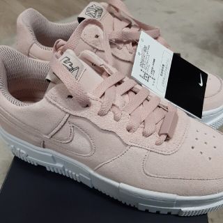 NIKE エアフォース1ピクセル　ピンクスウェード24cm(スニーカー)