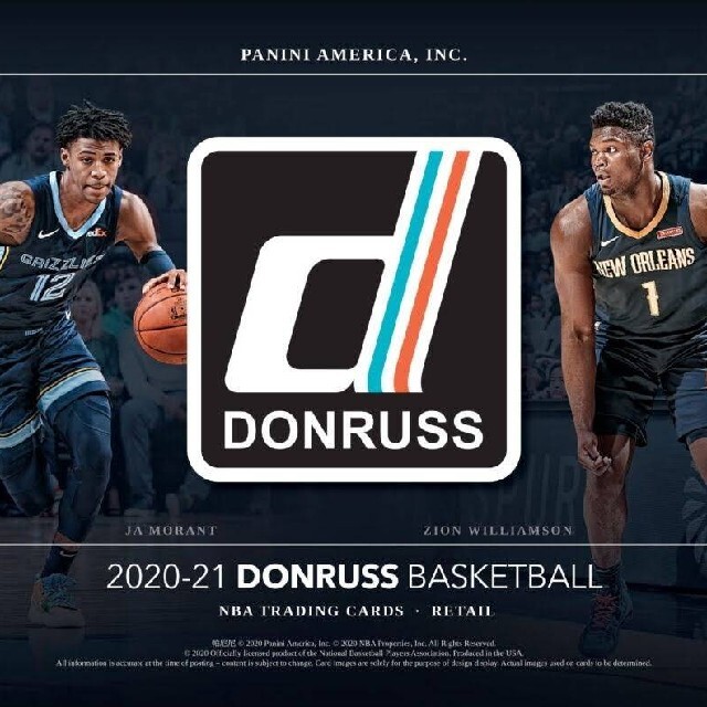 NBA　2021　パニーニ　ドンラス　バスケットボール　カード　ハンガーボックス 4