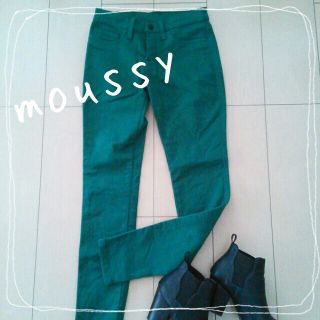 マウジー(moussy)のmoussy♡大流行‥greenｽｷﾆｰ(チノパン)