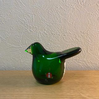 イッタラ(iittala)のイッタラ　バード　シエッポ　グリーン✖️イエロー(置時計)