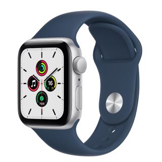 アップルウォッチ(Apple Watch)のアップル Apple Watch SE 40mm シルバーアルミ アビスブルース(腕時計(デジタル))