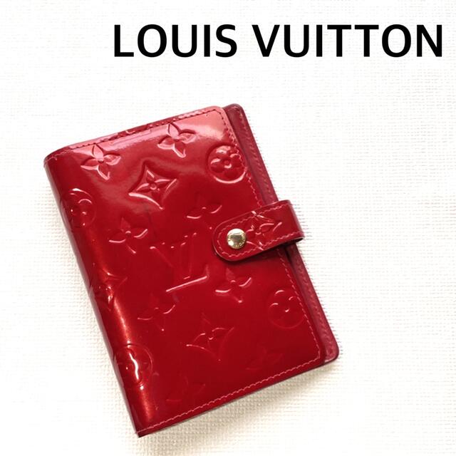 LOUIS VUITTON(ルイヴィトン)のルイヴィトン 手帳カバー アジェンダPM パテトンレザー　ポムダムール レディースのファッション小物(その他)の商品写真