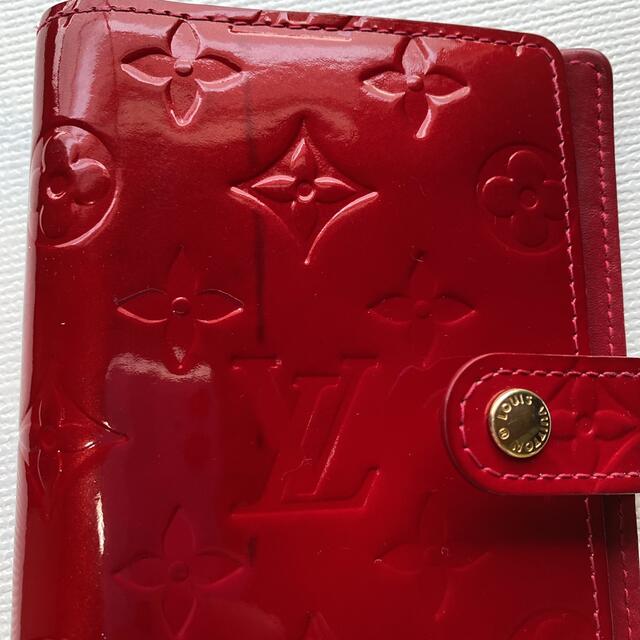 LOUIS VUITTON(ルイヴィトン)のルイヴィトン 手帳カバー アジェンダPM パテトンレザー　ポムダムール レディースのファッション小物(その他)の商品写真