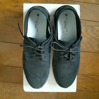 ハッシュパピー(Hush Puppies)のハッシュパピー バックスキン靴 23.5 黒 Hush Puppies 大塚製靴(ローファー/革靴)
