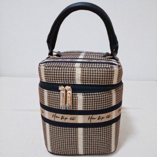 HLT Jacquard Vanity Bag Gold