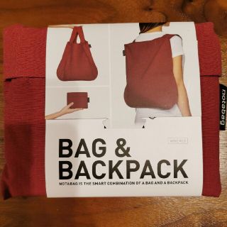 【新品】notabag BAG&BACKPACK(日用品/生活雑貨)