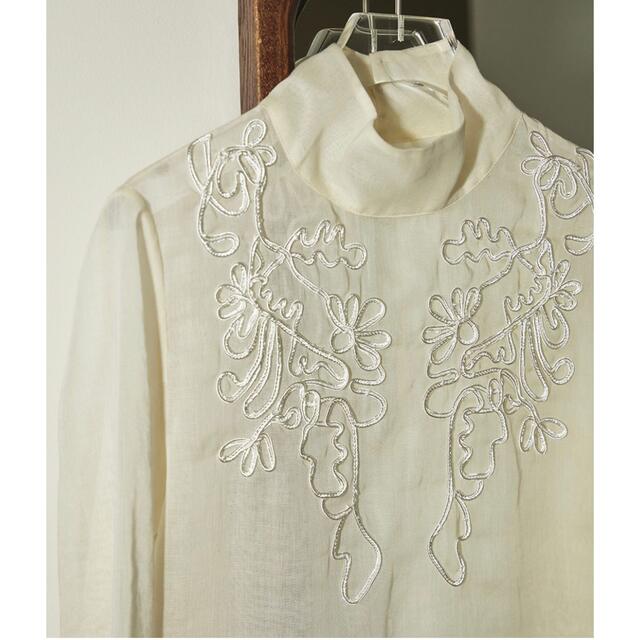 Sheer Embroidery Blouse Sheer Embroidery Blouse