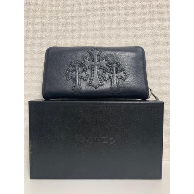 Chrome Hearts(クロムハーツ)の専用　クロムハーツ レザーウォレット 財布 メンズのファッション小物(長財布)の商品写真