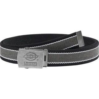 シュプリーム(Supreme)のSupreme/Dickies Stripe Webbing Belt 黒(ベルト)