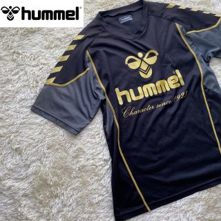 ヒュンメル(hummel)の美品✨ヒュンメル　トレーニングウェア　運動着　サッカー　陸上(Tシャツ/カットソー)