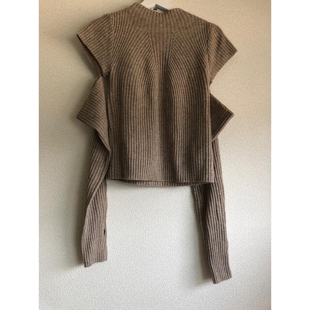 高品質新作】 新品 randeboo Charm warmer knit ベージュ BEG XQqNb