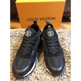 ルイヴィトン(LOUIS VUITTON)の交渉ok ルイヴィトン　スニーカー黒★美品★レア38(スニーカー)