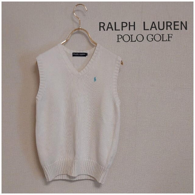 Ralph Lauren(ラルフローレン)のラルフローレン　ポロゴルフ⭐ニットベスト　sizeS レディースのトップス(ベスト/ジレ)の商品写真