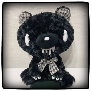 タイトー(TAITO)の【新品】テディグル～ミ～ぬいぐるみ〈モノチェックブラック〉（非売品）(キャラクターグッズ)