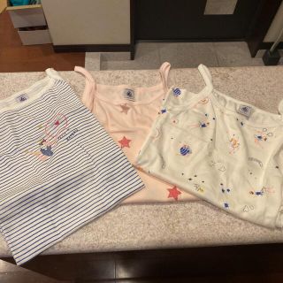 プチバトー(PETIT BATEAU)の新品プチバトー肌着4枚セット　12ans(下着)