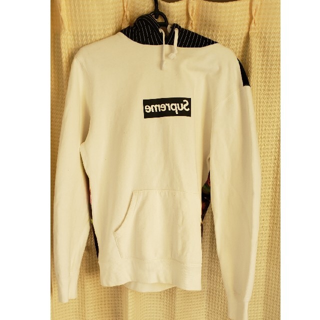 トップスSupreme×COMME des GARCONS  hoodie パーカー S