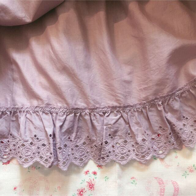 【新品】ピンクハウス バラのモチーフが付いたカーディガン ペチコート付きスカートペチコート付き