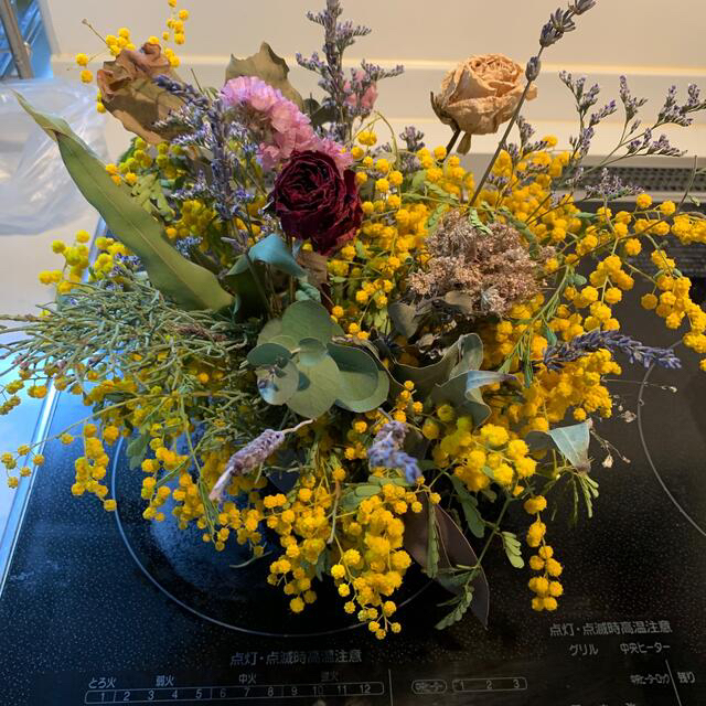 母の日⭐︎春の摘み束〜カラフルイエロー