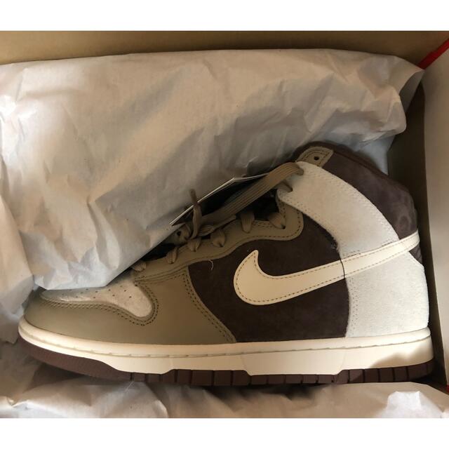 Nike Dunk High PRM Light Chocolate 26.5