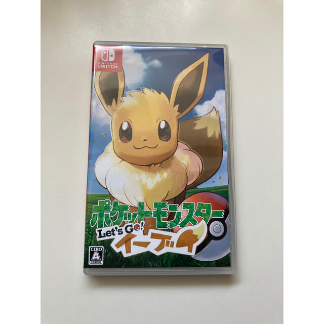 Nintendo Switch(ニンテンドースイッチ)の美中古　ポケットモンスター Let's Go! イーブイ エンタメ/ホビーのゲームソフト/ゲーム機本体(家庭用ゲームソフト)の商品写真