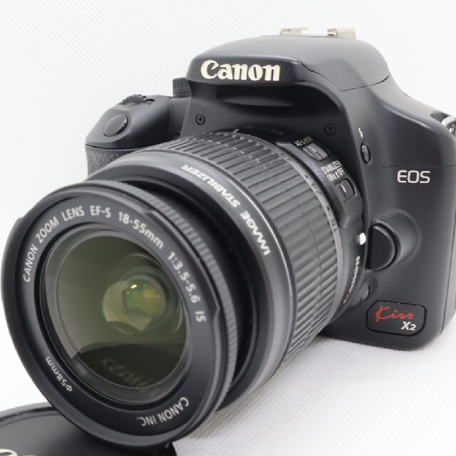一眼レフデビューに最適✨【美品】Canon Kiss X2レンズキット-