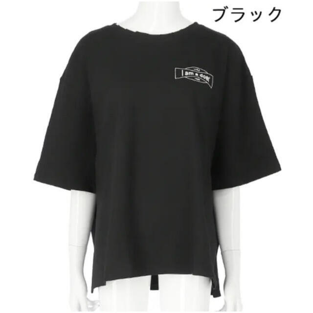 ANAP(アナップ)のネックダメージ両面プリントTシャツ レディースのトップス(Tシャツ(半袖/袖なし))の商品写真