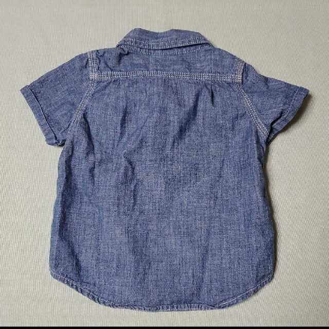 babyGAP(ベビーギャップ)のベビーギャップ　半袖シャツ　2枚　90　まとめ売り キッズ/ベビー/マタニティのキッズ服男の子用(90cm~)(ブラウス)の商品写真