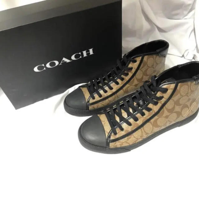 COACH(コーチ)のコーチ シグネチャー ハイカット スニーカー メンズの靴/シューズ(スニーカー)の商品写真