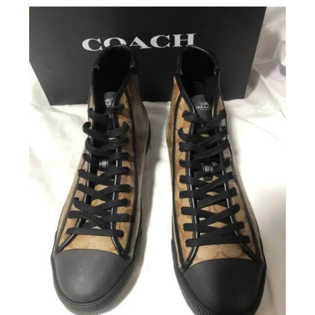 COACH(コーチ)のコーチ シグネチャー ハイカット スニーカー メンズの靴/シューズ(スニーカー)の商品写真