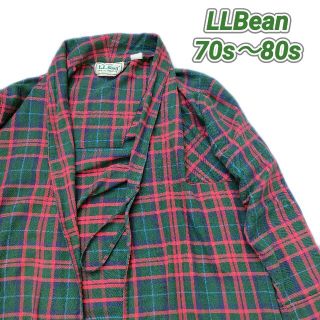 エルエルビーン(L.L.Bean)の70-80s LLBean ヴィンテージ シャツガウン ショップコート(その他)