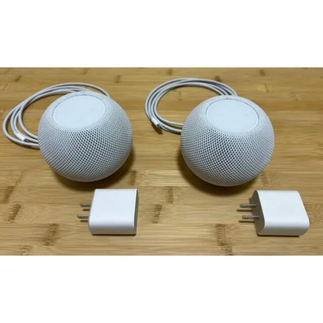 Apple Homepod mini ホワイト 2台 MY5H2J/Aのサムネイル