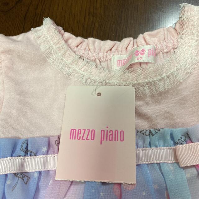 mezzo piano(メゾピアノ)のmezzo piano  ワンピース　サイズ　90㎝ キッズ/ベビー/マタニティのキッズ服女の子用(90cm~)(ワンピース)の商品写真