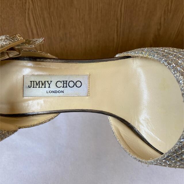 JIMMY CHOO(ジミーチュウ)のジミーチュウ グリッターパンプス  レディースの靴/シューズ(ハイヒール/パンプス)の商品写真