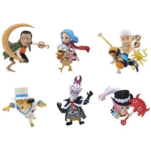 ワンピース　ワーコレ　ワールドコレクタブルフィギュア　大海賊百景6  6種セットキャラクターグッズ