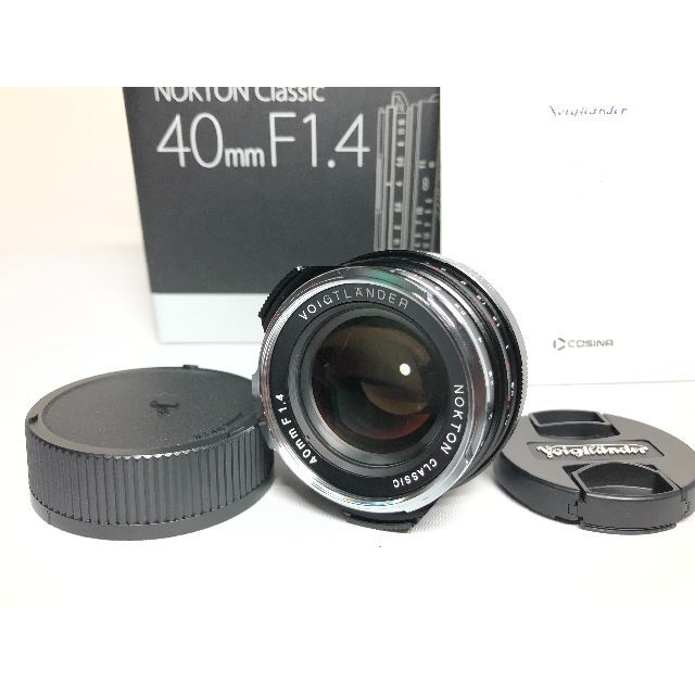 外観コンディション新品級 Voigtlander NOKTON Classic 40 1.4 VM