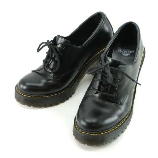 ドクターマーチン Dr.Martens 革靴 ブーツ ヒール ローファー 黒