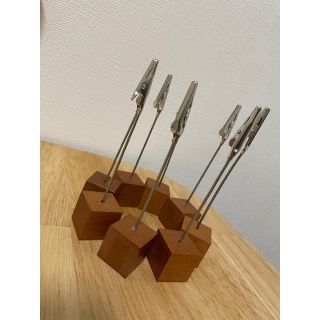 卓上 木製 イーゼル クリップ (その他)