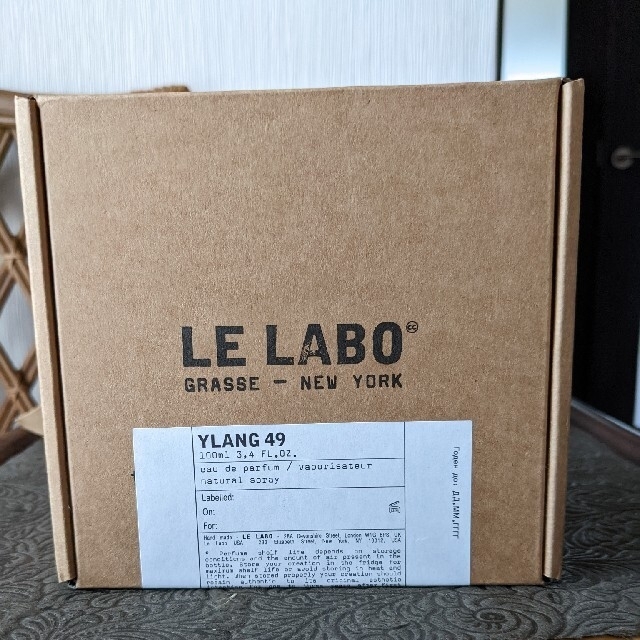 【新品_100 ml】Le Labo Ylang49 2