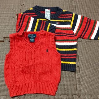 ポロラルフローレン(POLO RALPH LAUREN)のセーター・ベストセット２歳(ニット)