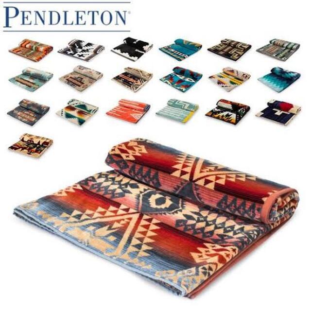 PENDLETON(ペンドルトン)のペンドルトン PENDLETON タオル ブランケット ジャガード キッズ/ベビー/マタニティの寝具/家具(タオルケット)の商品写真